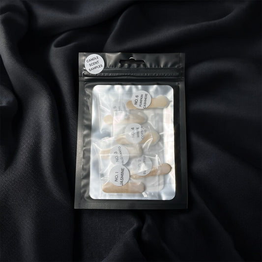 Candle scent samples